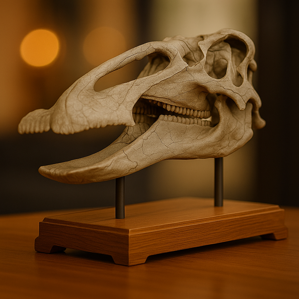 Life-Size Edmontosaurus annectens Skull