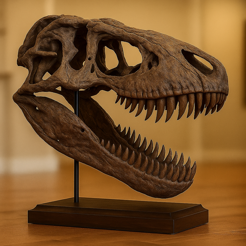 Life-Size Tyrannosaurus rex Skull