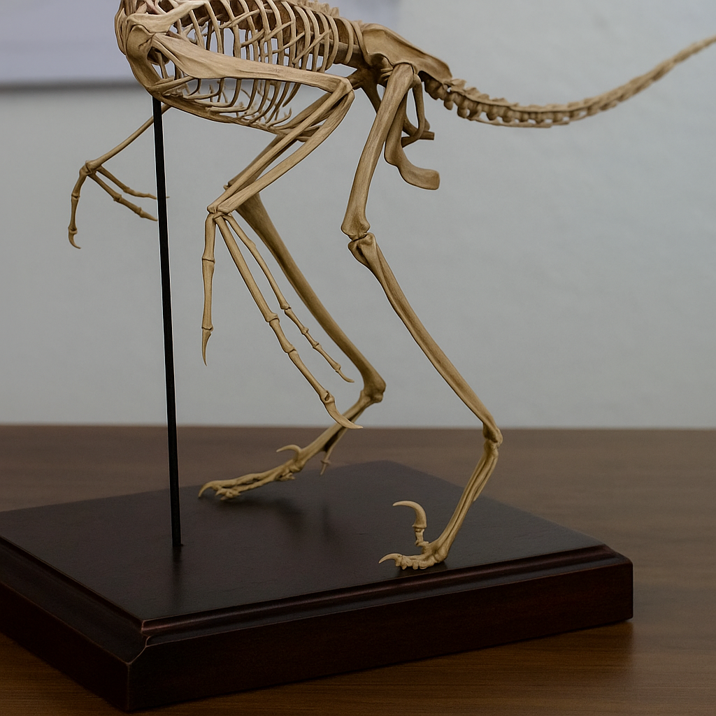 Life-Size Microraptor gui Fossil