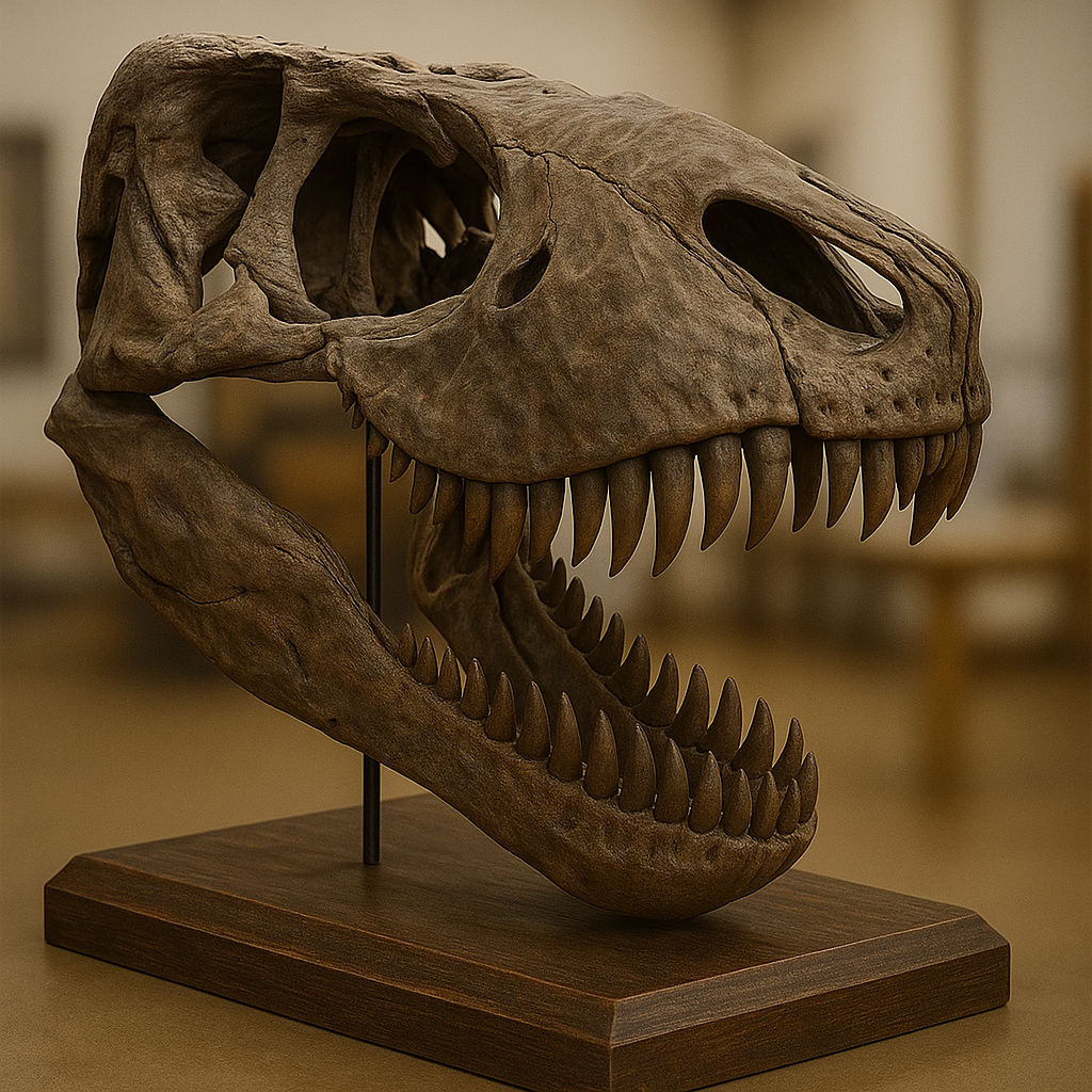 Life-Size Tyrannosaurus rex Skull