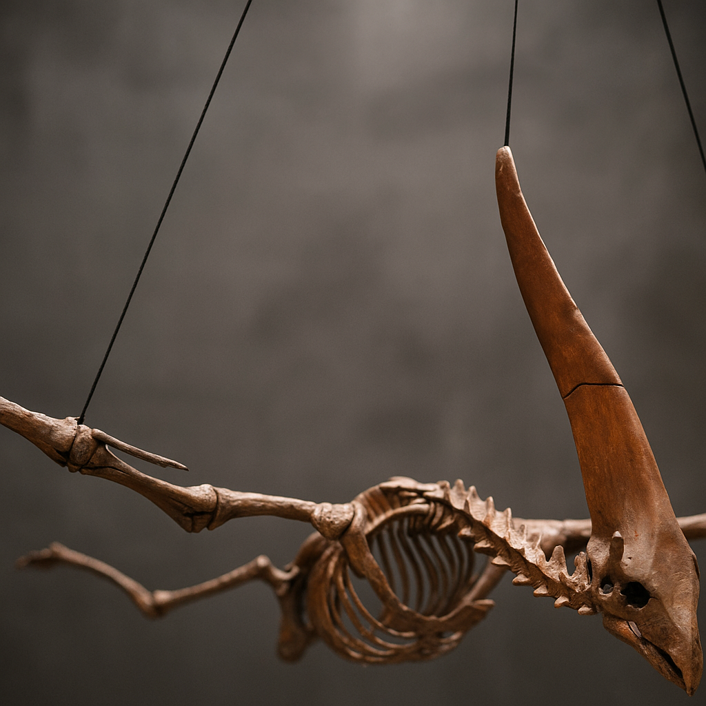 Life-Size Pteranodon sternbergi Fossil
