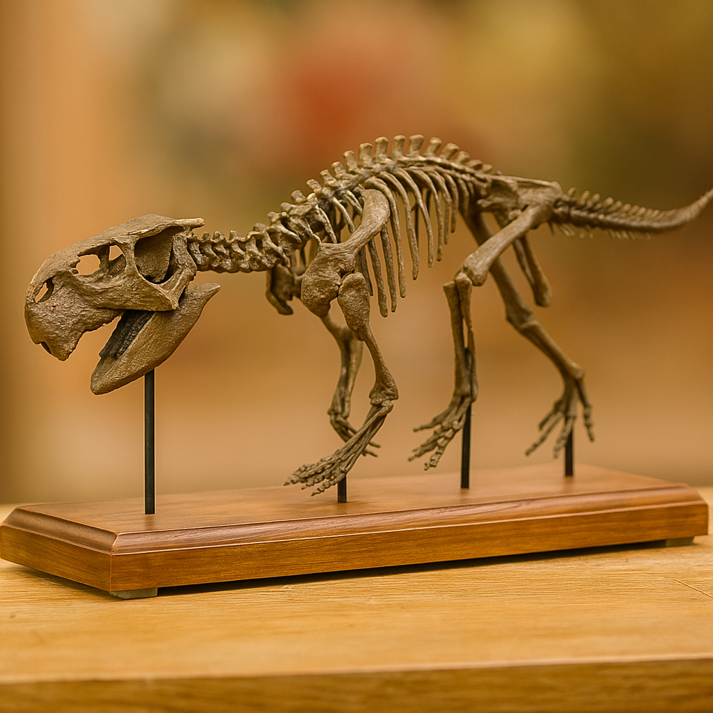 Life-Size Psittacosaurus mongoliensis Fossil