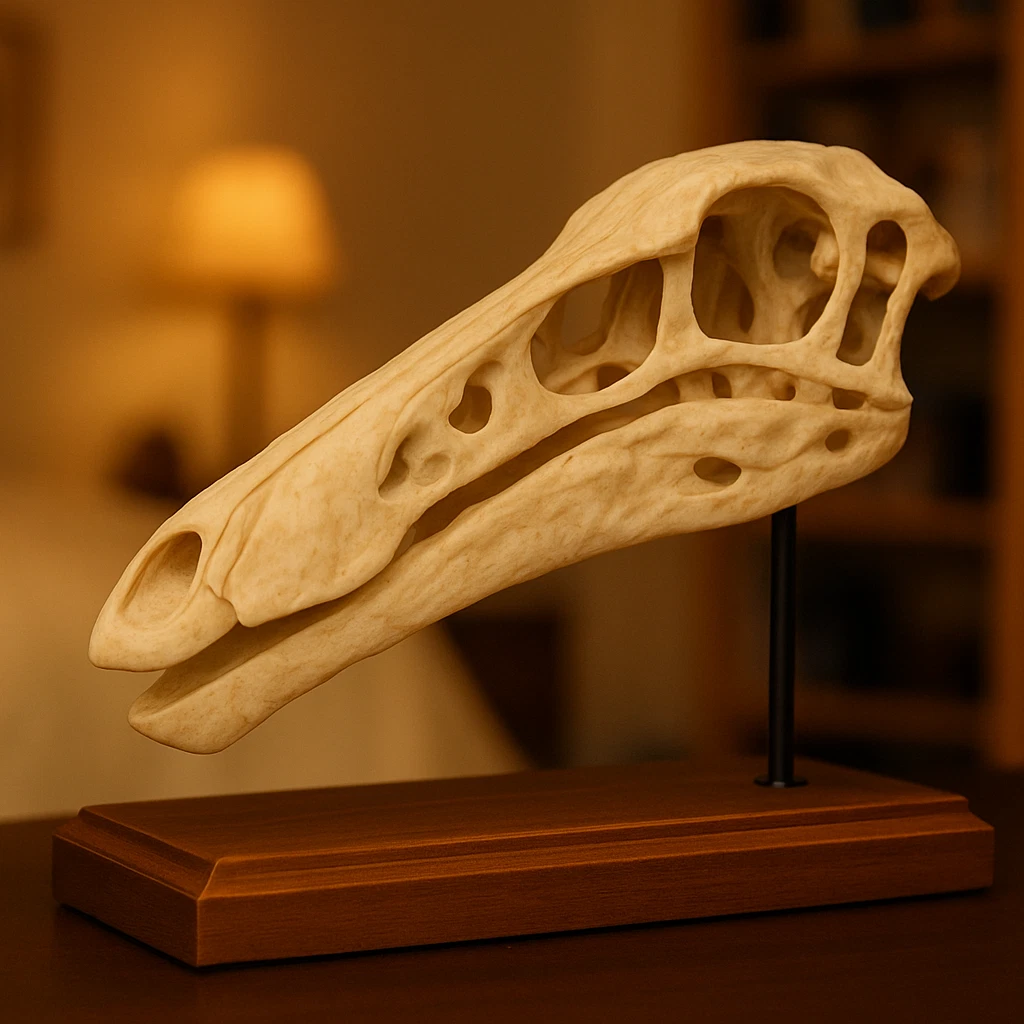 Gallimimus bullatus Skull
