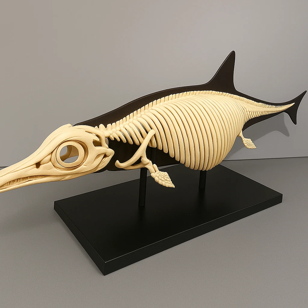 Juvenile Ichthyosaurus communis (Life-Sized)