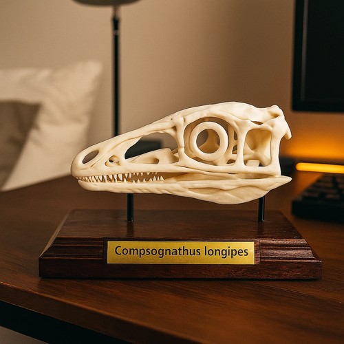 Compsognathus longipes Skull (Life-Sized)