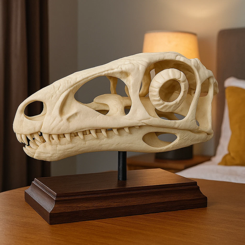 Masiakasaurus Knopfleri Skull (Life-Sized)