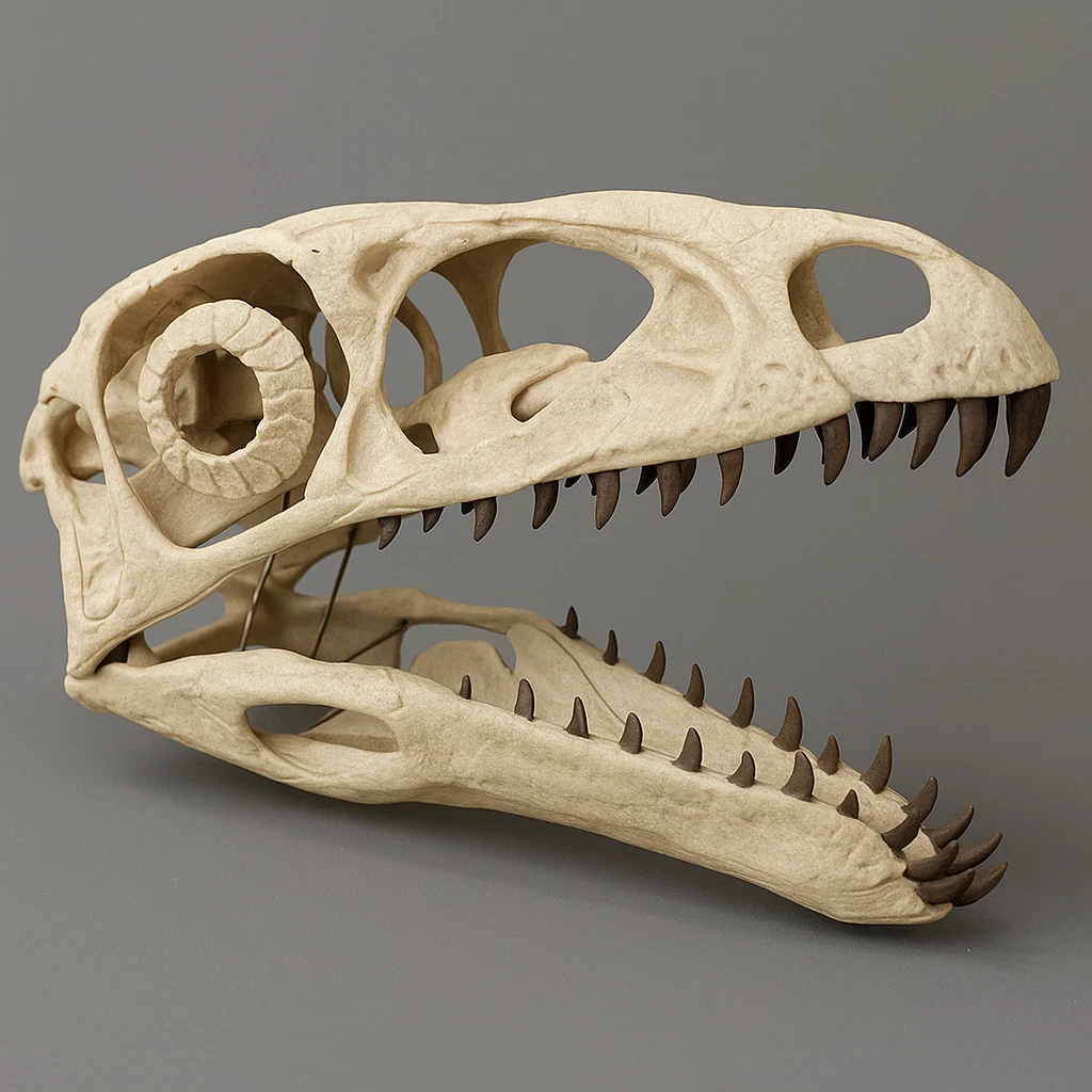 Masiakasaurus Knopfleri Skull (Life-Sized)